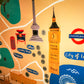 London Map Big Ben